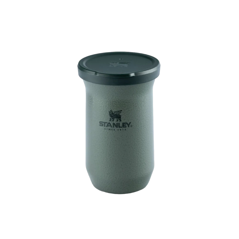 Cuia Térmica com tampa terere Hammertone Green | 200ML