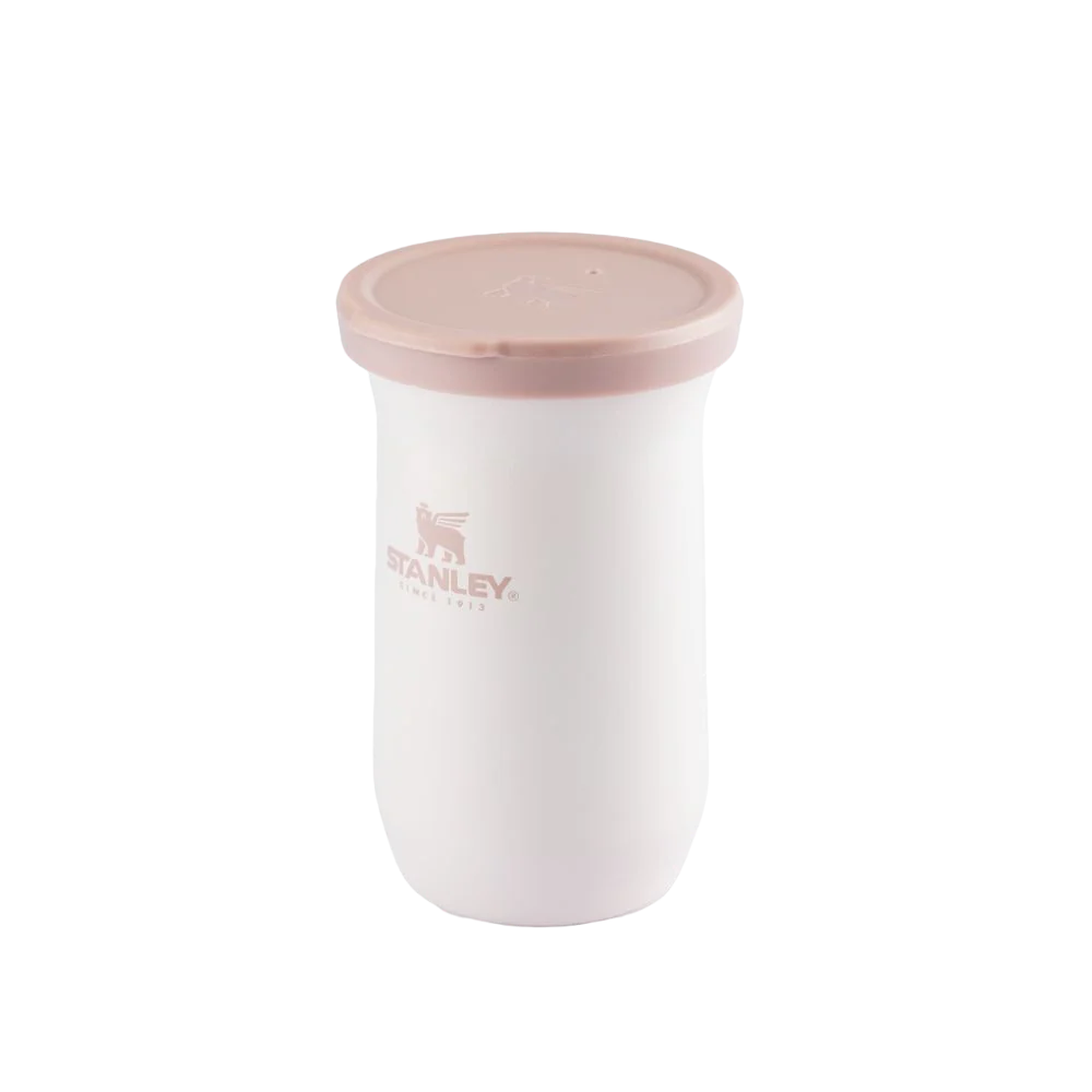 Cuia Térmica com tampa terere Rose Quartz | 200ML