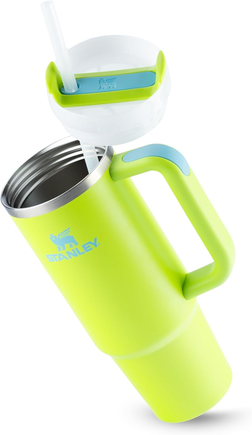 Copo Térmico The Adventure Quencher Stanley Heat Wave Bright Lime | 1,18L