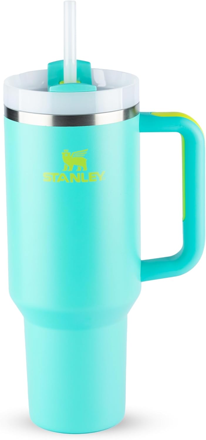 Copo Térmico The Adventure Quencher Stanley Heat Wave Tropical Teal | 1,18L