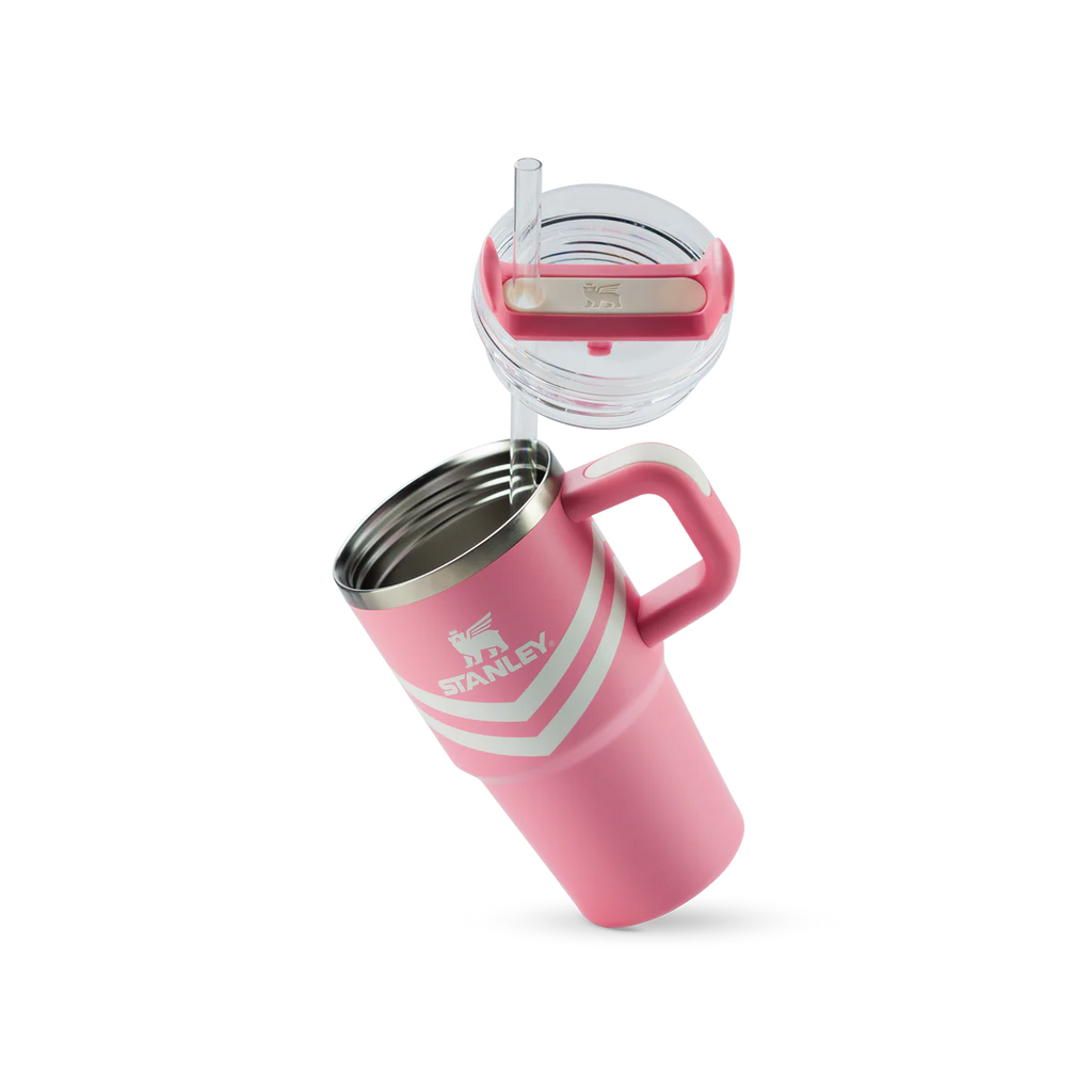 COPO QUENCHER COM ALÇA PLUMERIA CHEVRON STANLEY | 591ML