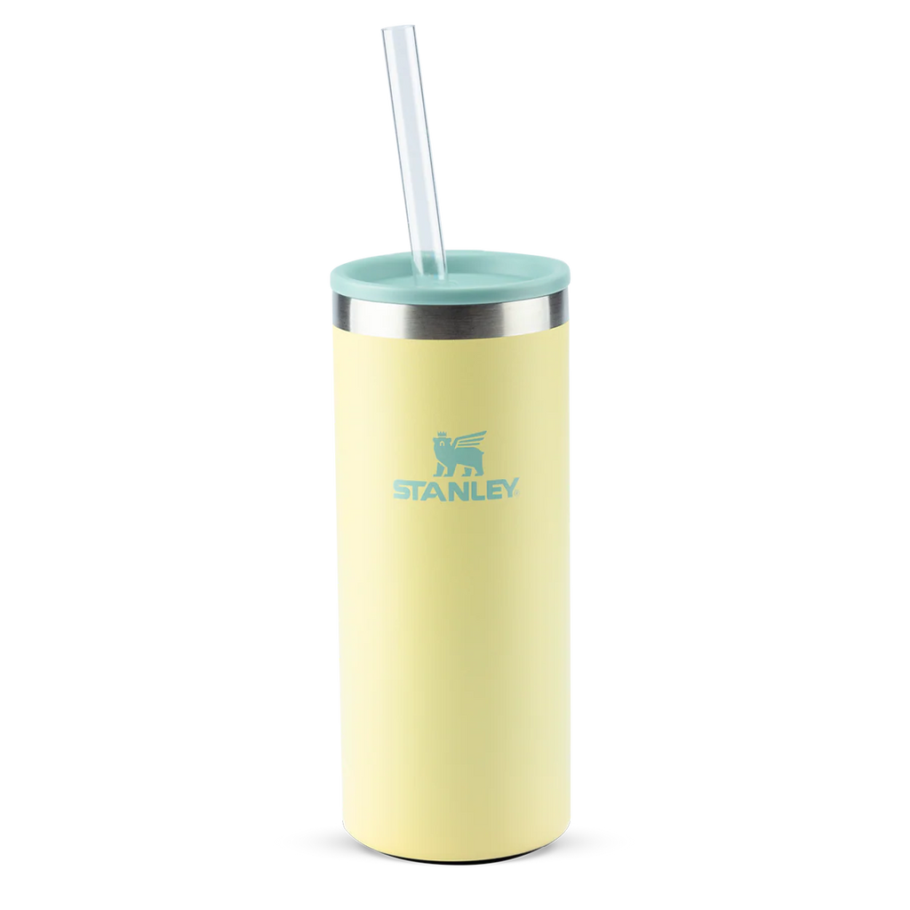 CAN COOLER SLIM COM CANUDO POMELO | 296ML