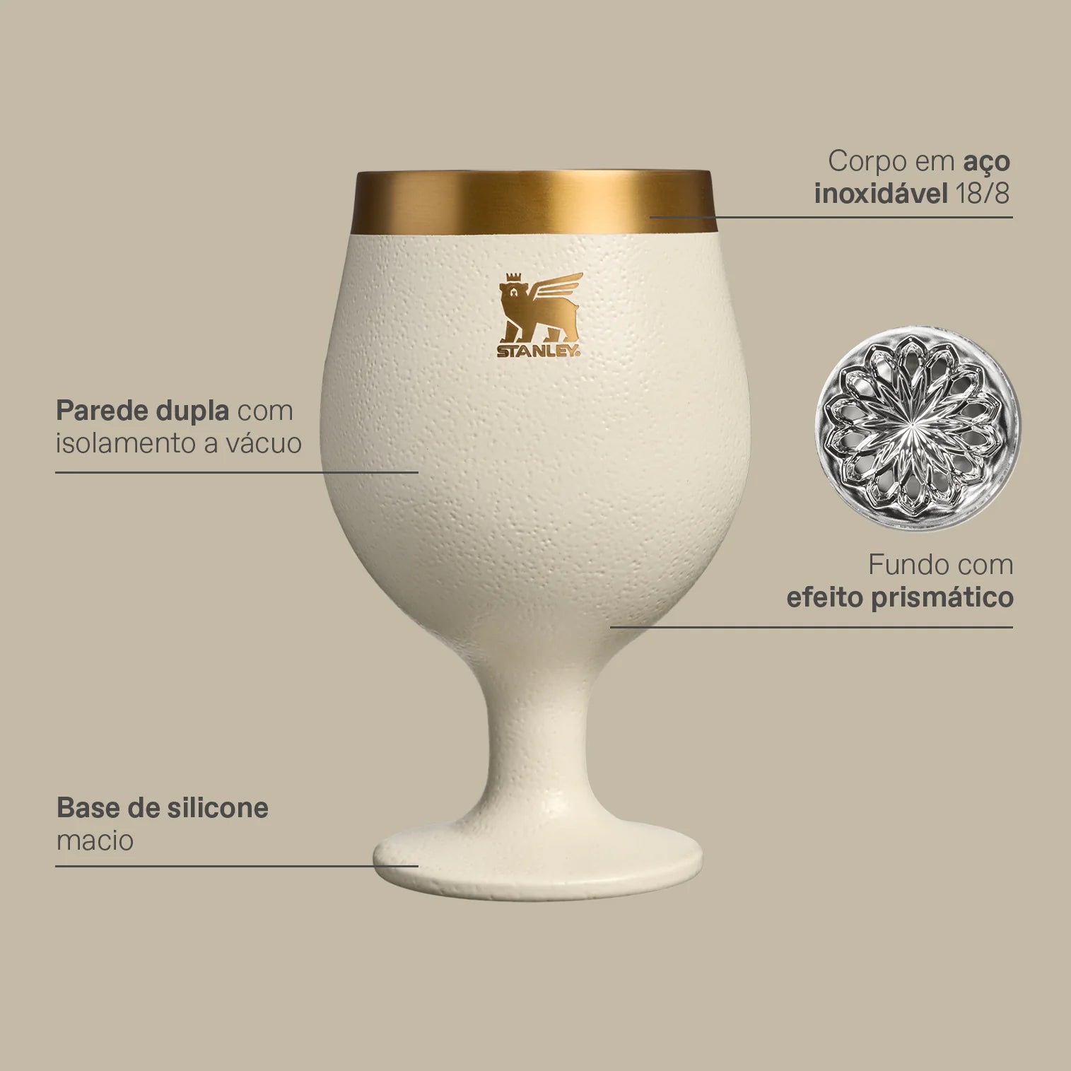 Tulipa Térmica Cream Moon | 414ml