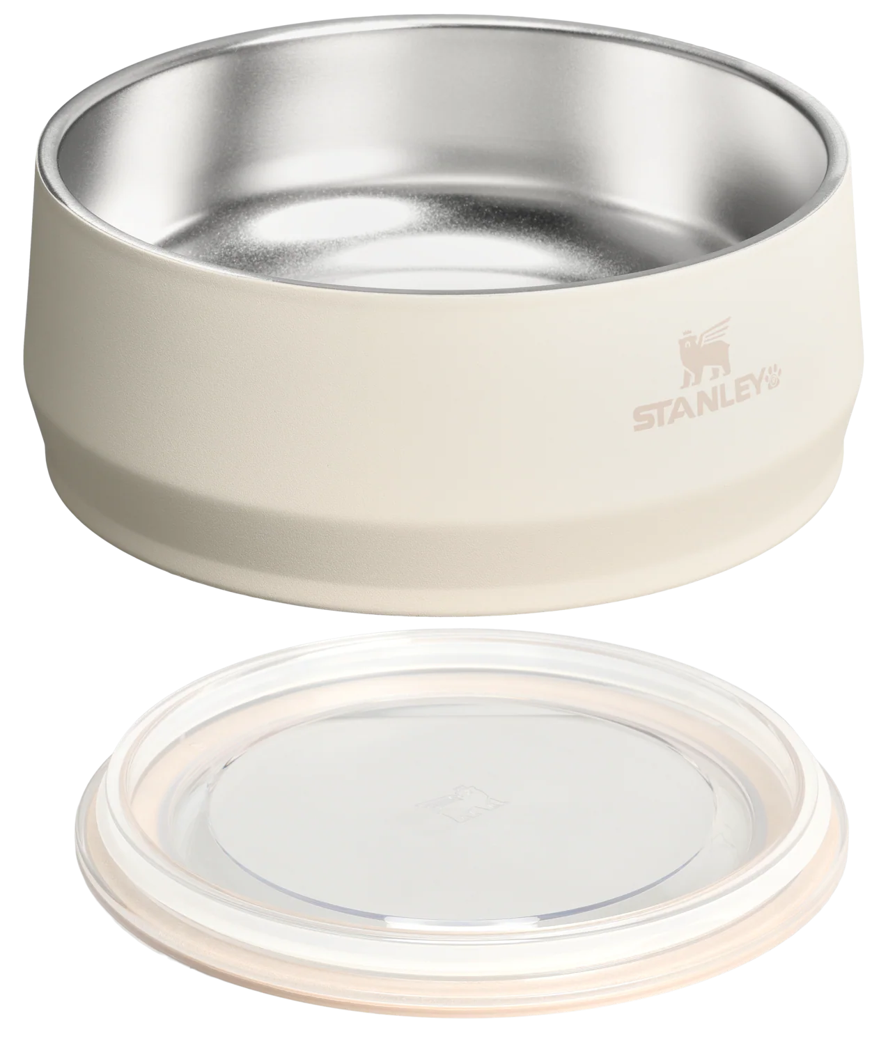 Bebedouro e Comedouro Pet Bowl Cream | 710ml