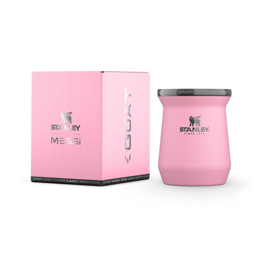 Cuia Térmica Mate Pink Messi Stanley | 236ml
