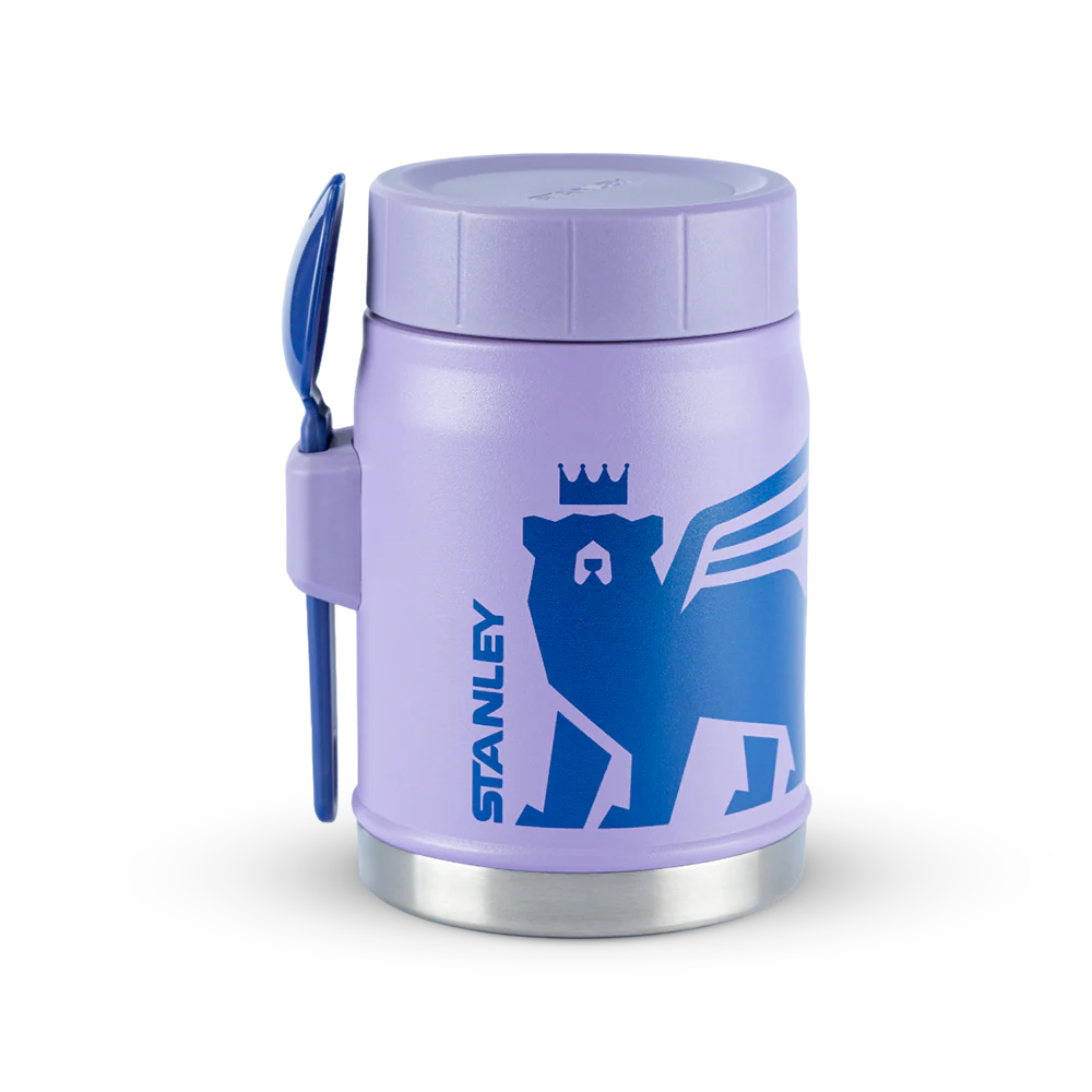 Pote Térmico com Garfolher Youth Lavender | 414ML